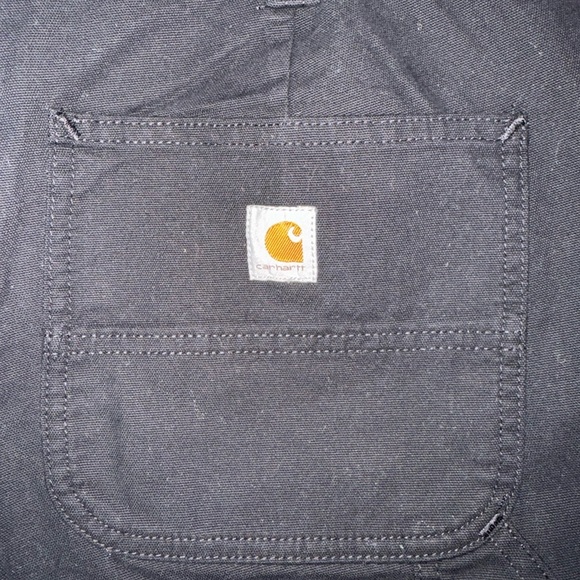 Carhartt Womens Rugged Flex Loose Fit Canvas Double-Front Work Pant Size 16S - Picture 5 of 10